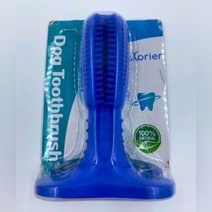 Rubber Dog Toothbrush Toy